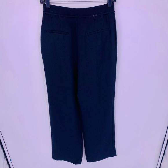 H&M Tie Front Work Pants Womens Size 4 - Picture 4 of 9